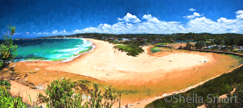 Narrabeen Lagoon Panorama