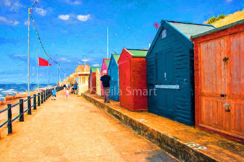 Cromer beach huts 