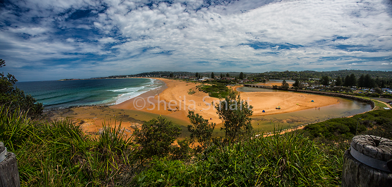 Narrabeen Beach panorama