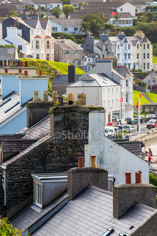 Port Erin houses, Isle of Man