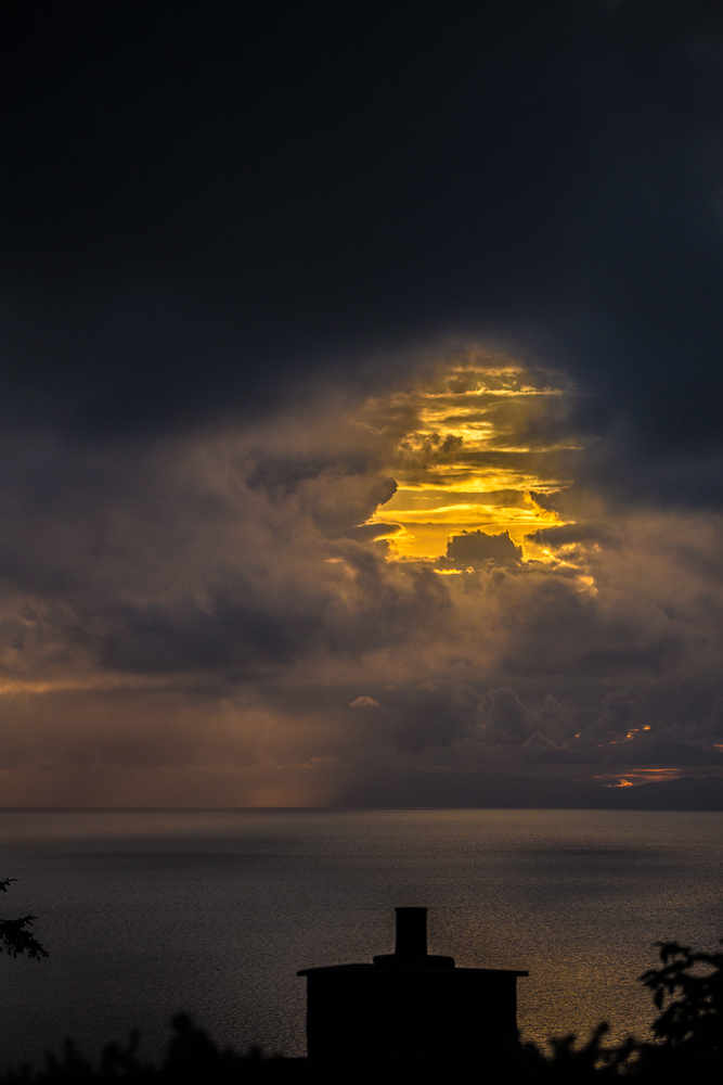 Dramatic sunrise 