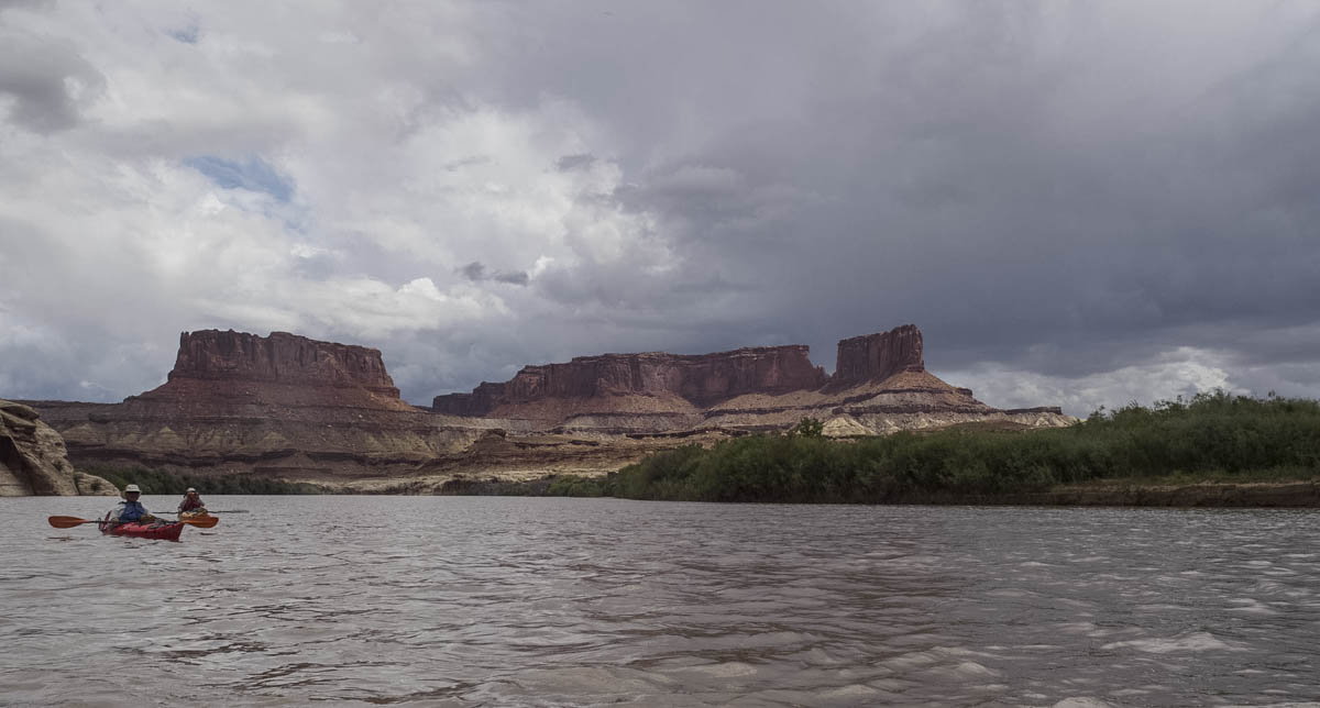 upriver toward islands in the sky