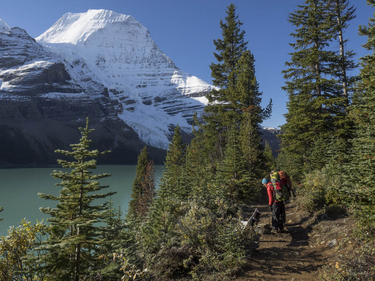 Mount Robson from Berg Lake Trail