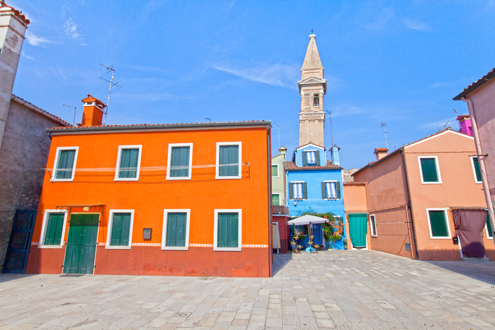 Burano - It also has a leaning tower