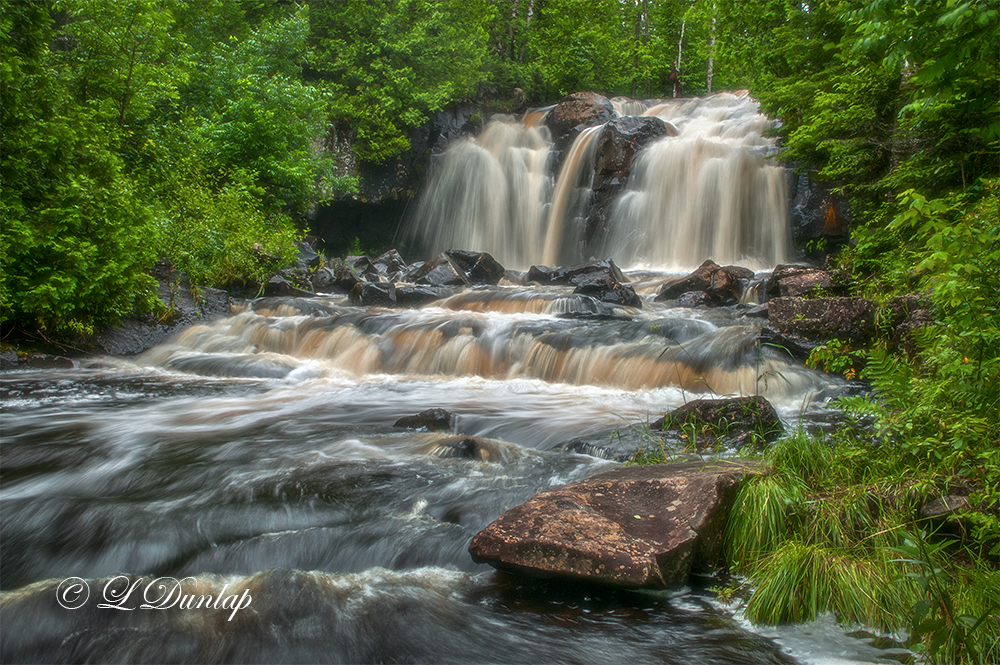 107.31 - Grand Portage / Grand Marais Area:  Portage Brook Falls