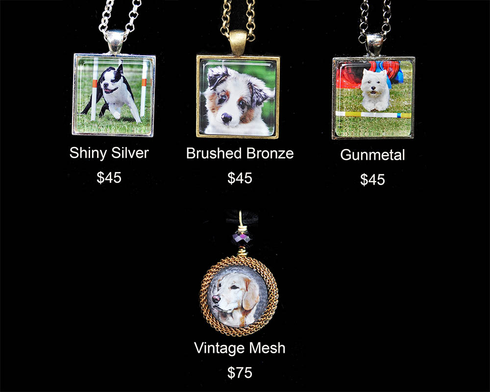 Hand Crafted Standard Photo Pendants