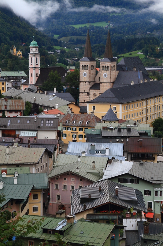 A view over Berchtesgaden