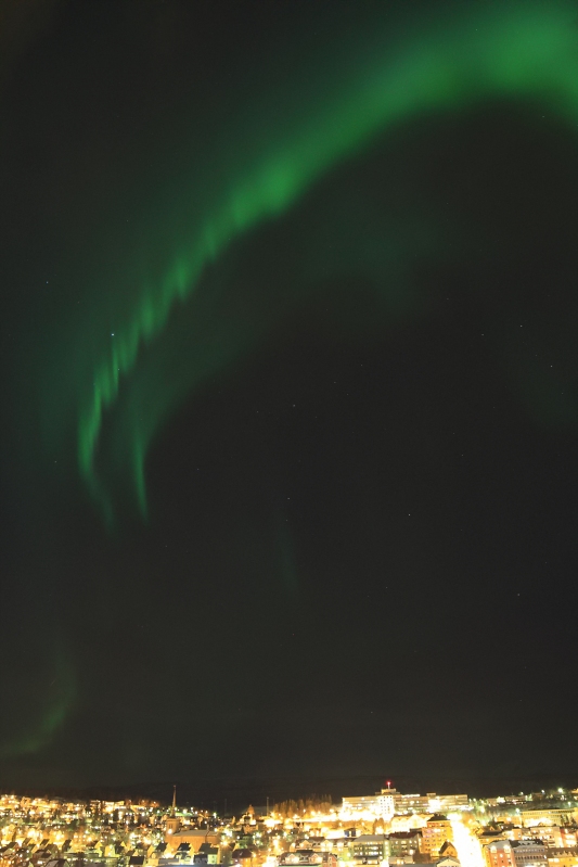 Aurora over Narvik - 1/2 March 2016
