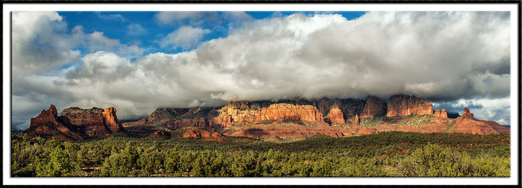 Storm Clearing Over Wilson Mountain