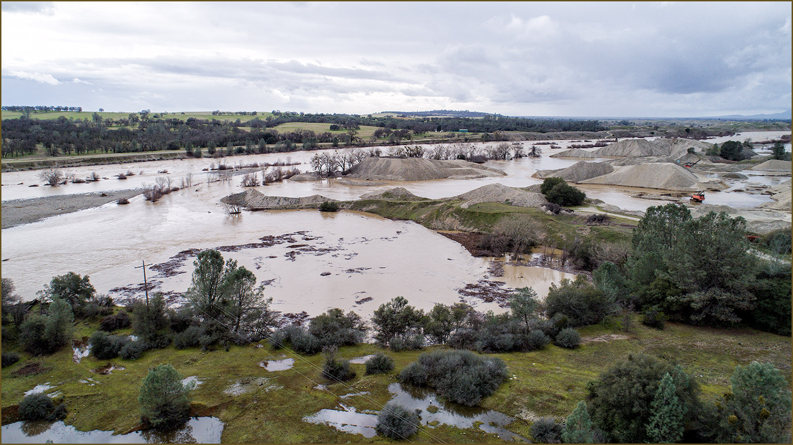 Yuba River, High Water...