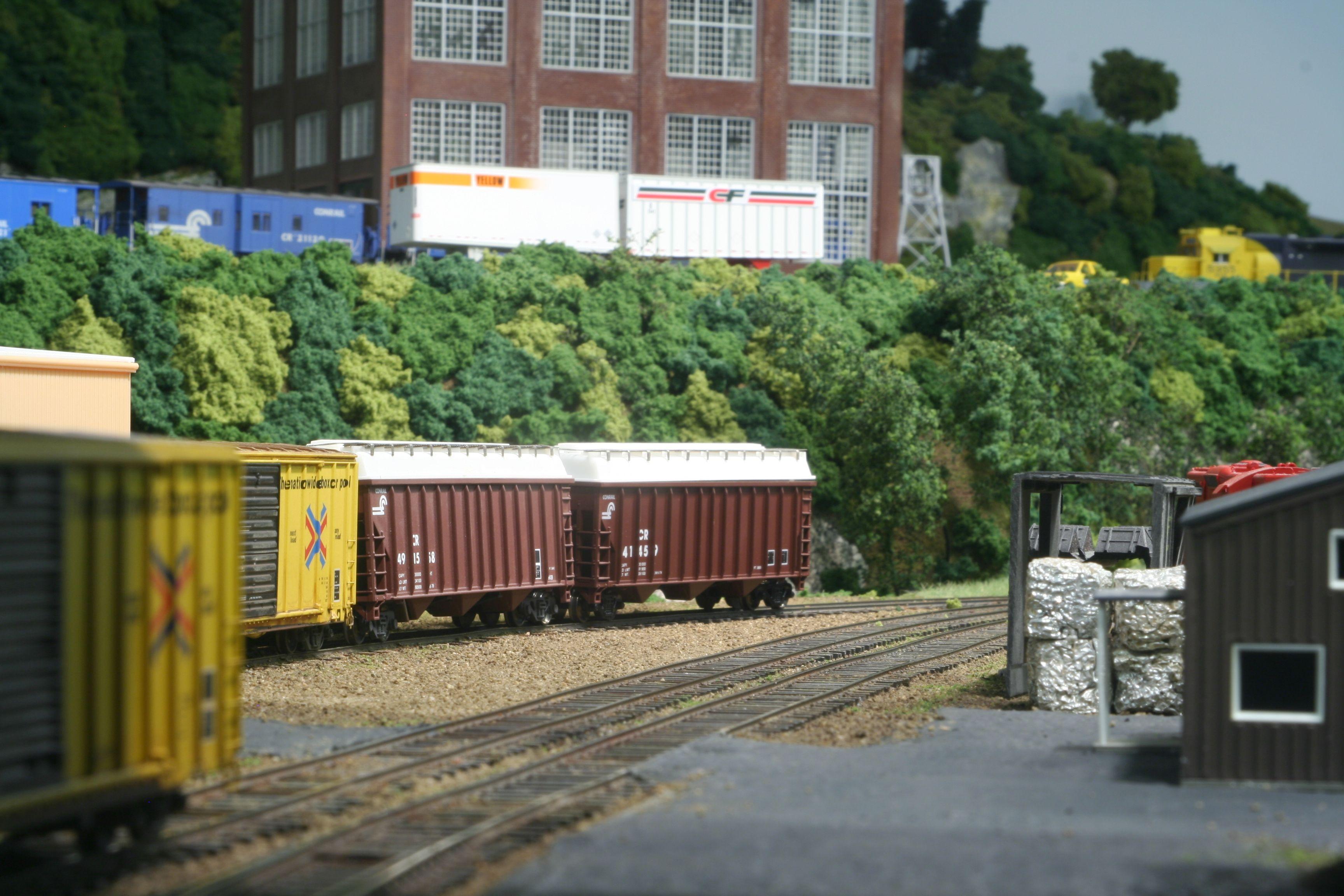 Telephoto from underneath viaduct