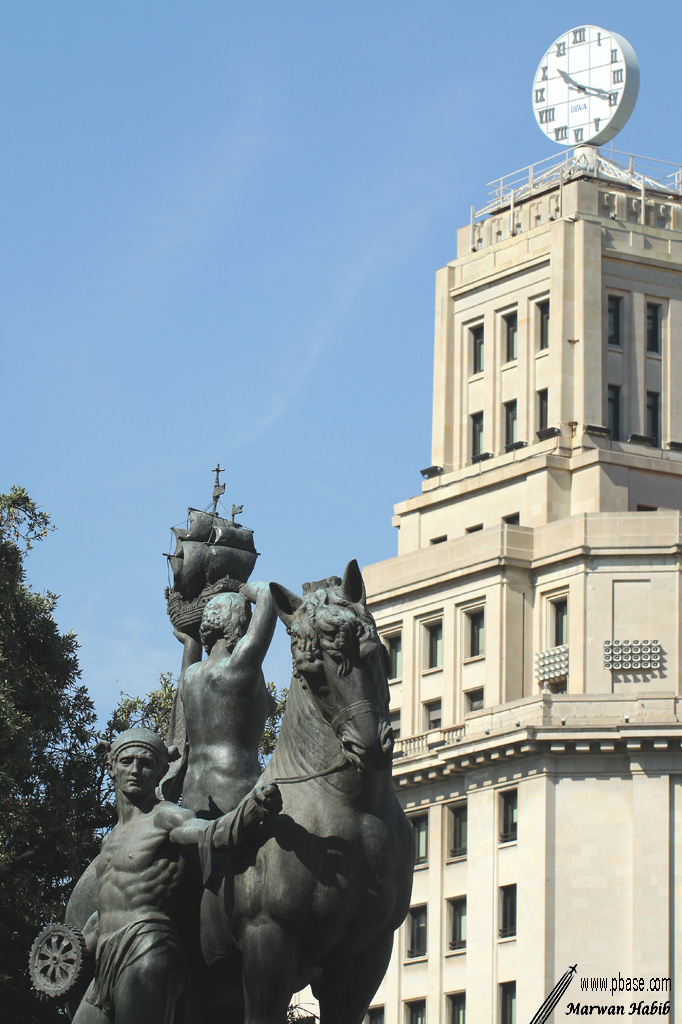 Barcelona / Barcelone - Plaa de Catalunya