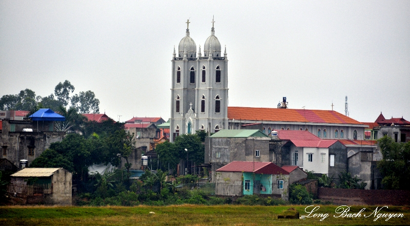 Ben Dua Church, Gia Tan, Hanoi, Vietnam  