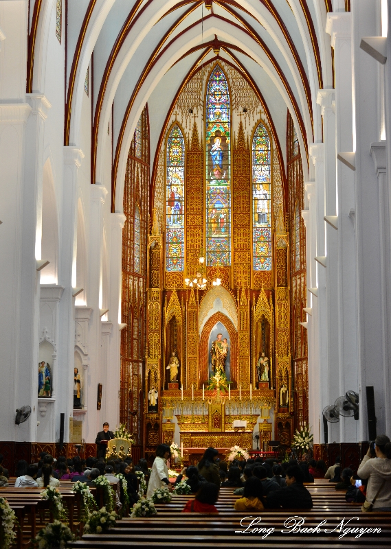 St Joseph Cathedral, Hanoi, Vietnam  