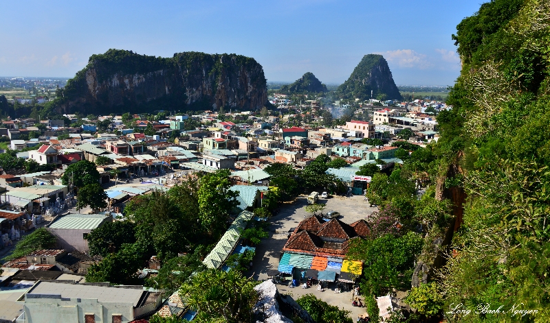 Dong Hai stone sculpting village, Marble Mountains, Vietnam  