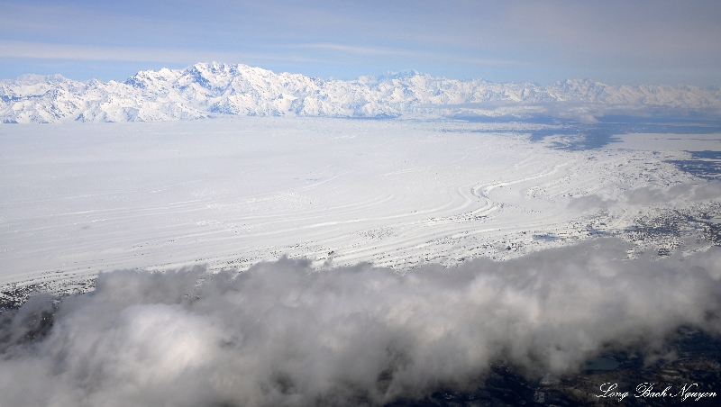 Hitchcock Hills, Malaspina Glacier, Wrangell-Saint Elias National Park, Alaska 