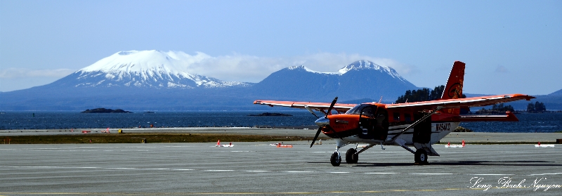 N494KQ, Quest Kodiak, Mount Edgecumbe, Sitka, Alaska  