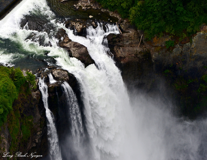 Snoqualmie Falls, Snoqualmie River, Washington  