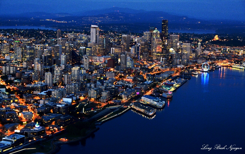 Seattle, First Night of Summer, Washington 