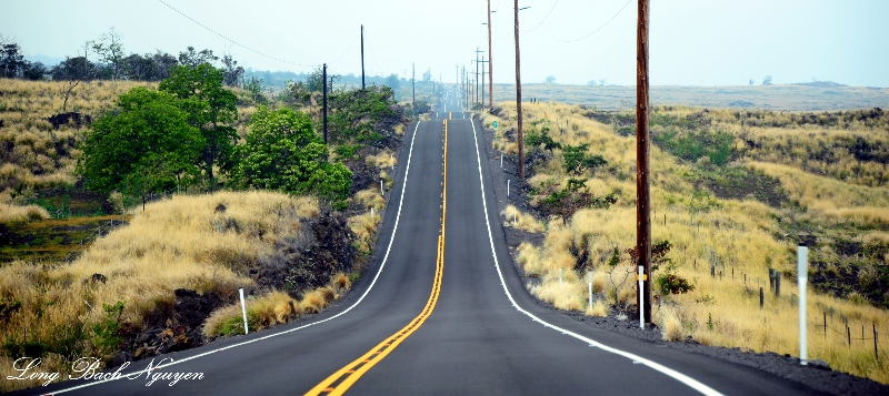 Hawaii Belt Road, Mamalahoa Highway, Big Island, Hawaii  