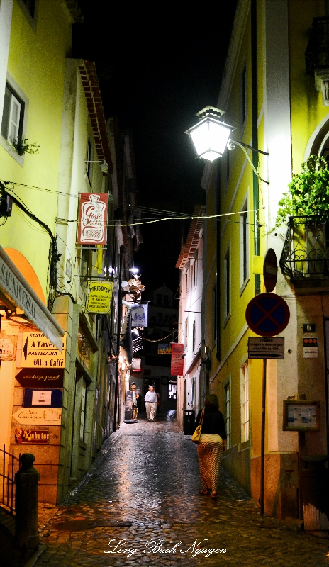 Sintra at night, Portugal 