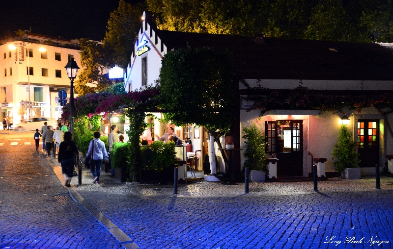 Evening dinner, Cascais, Portugal  