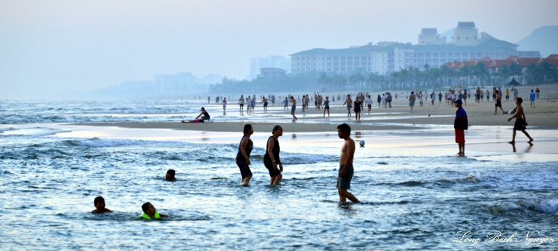 Sao Bien Public Beach, Da Nang, Vietnam 