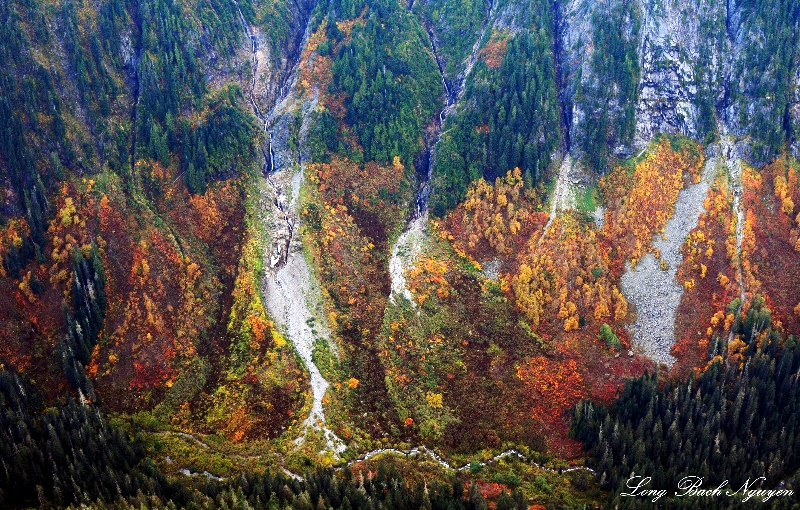 Wall of Colors, Cascade Mountains, Washington  