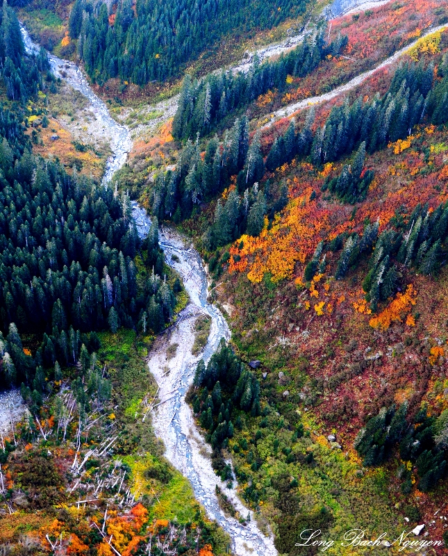 fall colors Cascade Mountains Washington 2013  