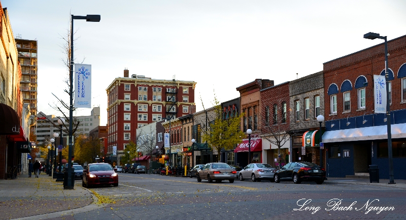 downtown Iowa City 