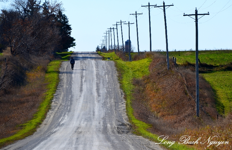 Walking home Iowa  