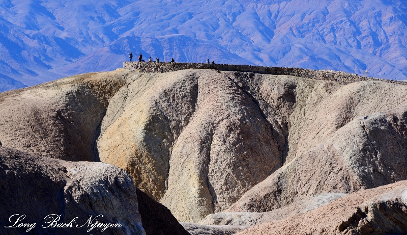 Zabriskie Point, Black Mountains, Death Valley National Park, California  