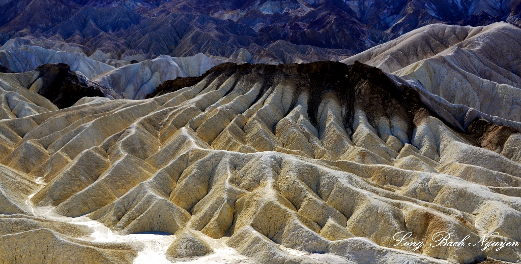 Zabriskie Point, Black Mountains, Death Valley National Park, California  