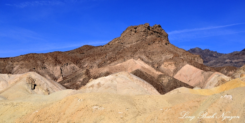 Landscape in 20 Mule Team Canyon, Death Valley National Park, California  