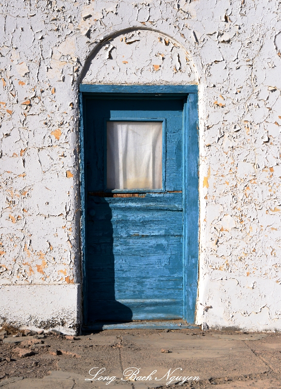 Amargosa Opera House and Hotel, Blue Door, Death Valley Junction, California  