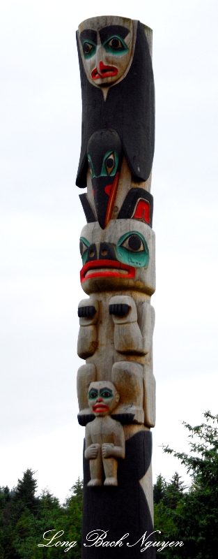 Totem Pole, Klawock, Alaska  