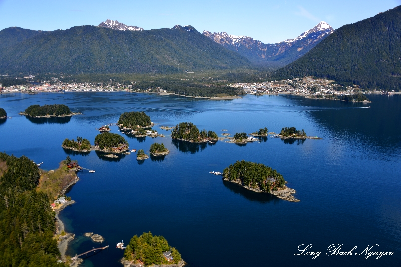 Sitka Crescent Bay, The Sisters Mt, Sitka, Southeast Alaska