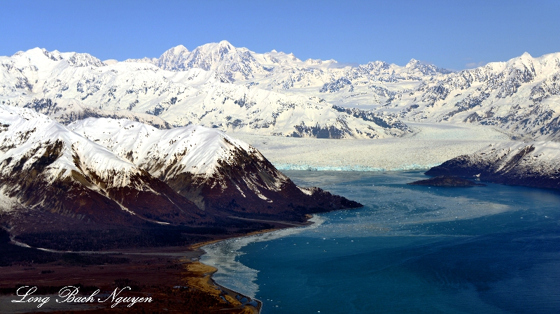 Disenchantment Bay, Hubbard Glacier, Mt Hubbard, Wrangell-Saint Elias National Park Alaska