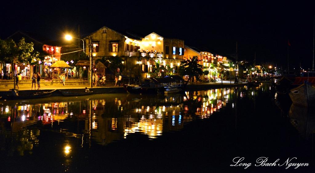 Hoi An, Thu Bon River, Fishing boats, Vietnam  