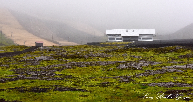 Blafjoll ski resort, Blafjoll, Iceland  