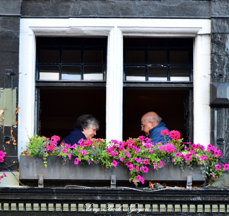 Lunch The Royal Mile Edinburgh UK  