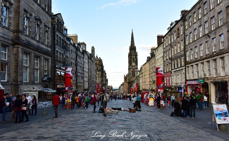 The Royal Mile Edinburgh Scotland UK 