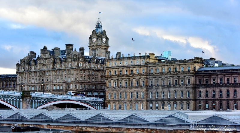 Rail Station The Balmoral North Bridge Edinburgh UK 