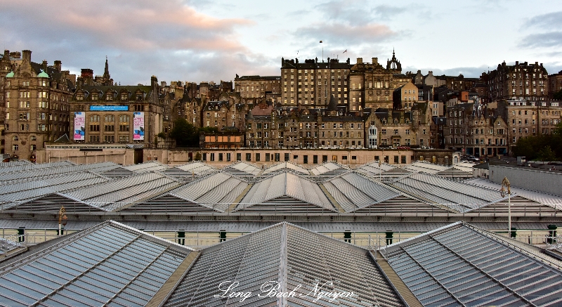 Edinburgh Rail Station The Mound UK  