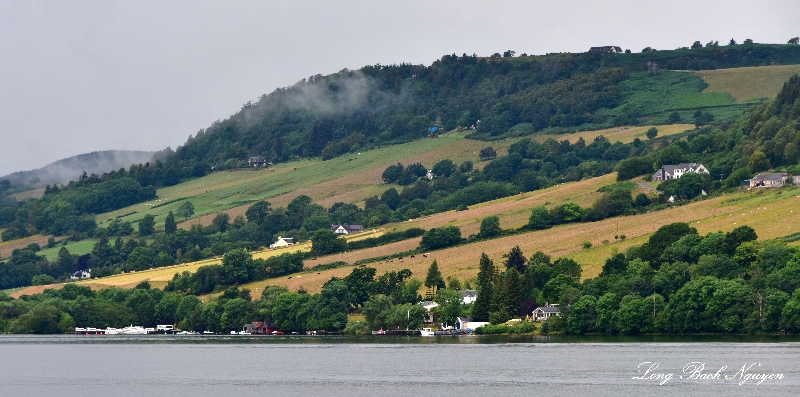 Urqhart Bay Harbor, Loch Ness, Scotland UK 
