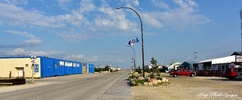 Main Street Churchill Manitoba Canada  