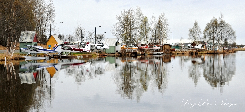 Lake Hood Seaplane Base Anchorages Alaska  