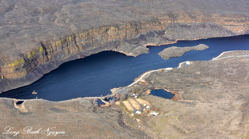 Jameson Lake, Burton Draw, Jacks Resort, Moses Coulee, Washington State 