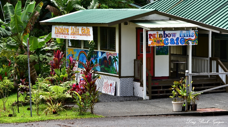 Rainbow Falls Cafe, Hilo Hawaii  