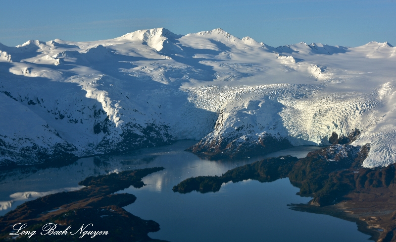 Blackstone Glacier, Beloit Glacier, Blackstone Bay, Kenai Mountain, Whitter, Alaska 